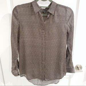 Club Monaco silk shirt